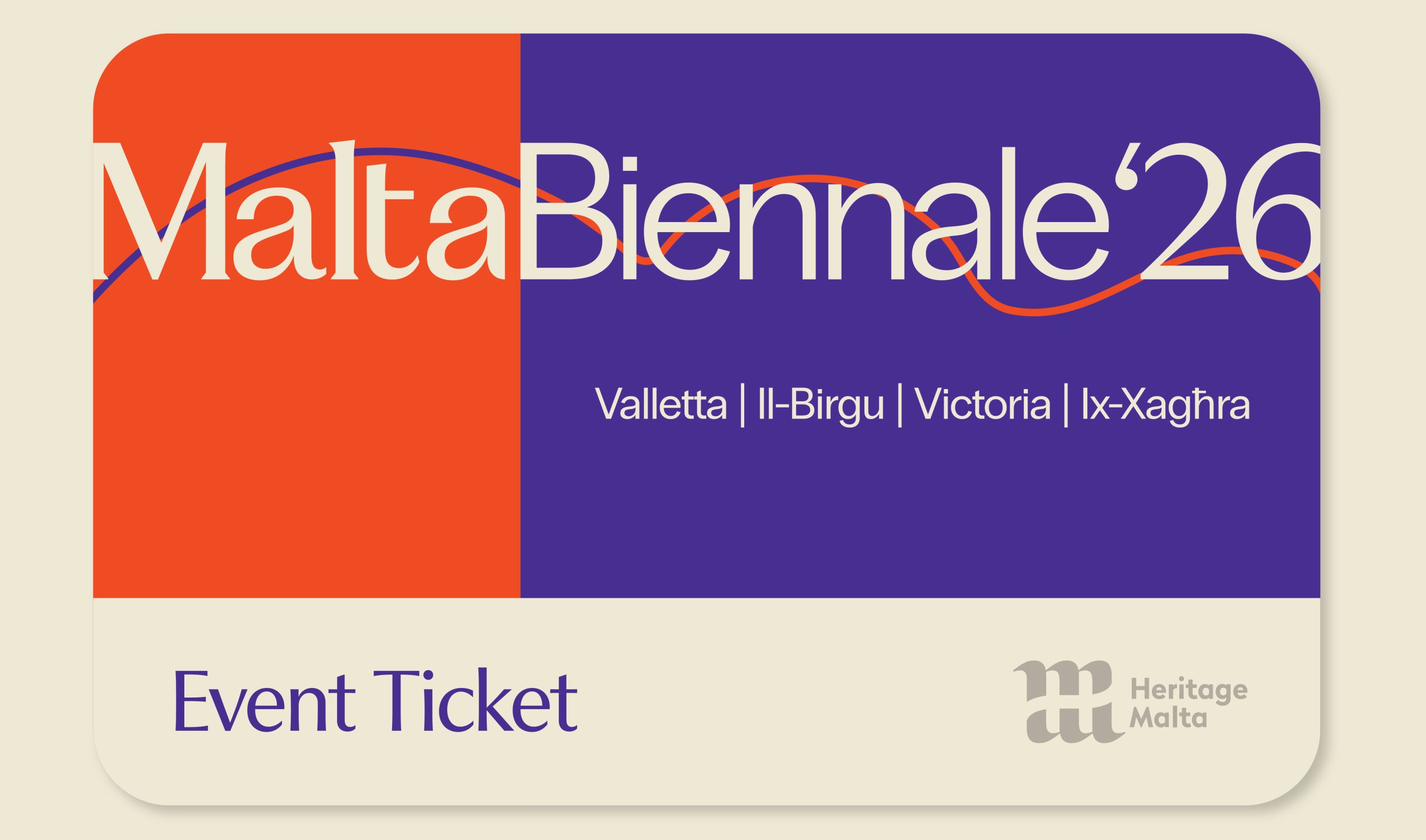 Malta Biennale combo ticket
